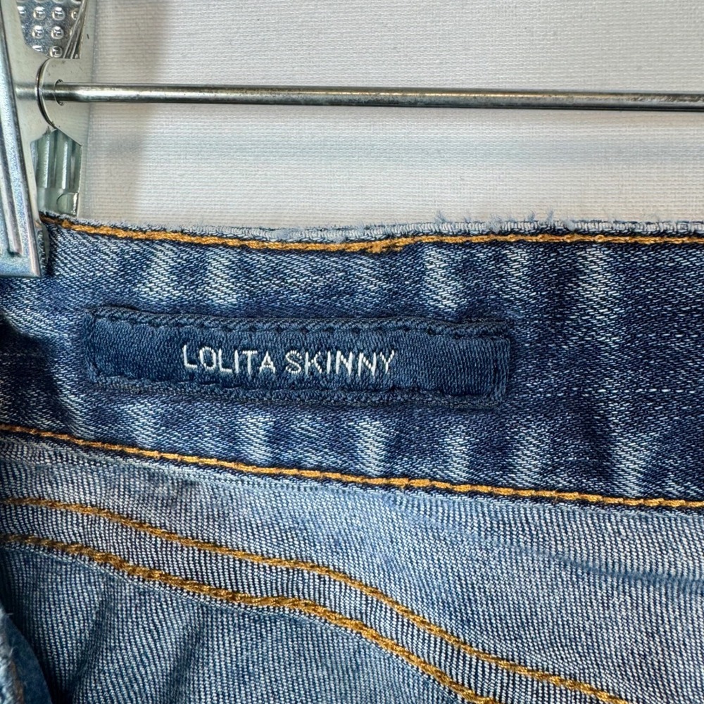 Lucky Brand Lolita Skinny Jeans Denim Blue Wash Women's Size 4/27 - Picture 5 of 13